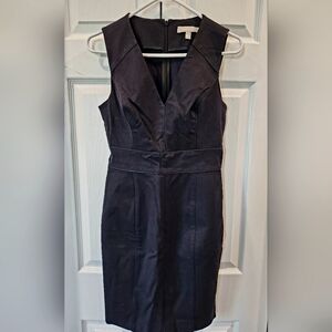 Navy blue Banana Republic sheath dress